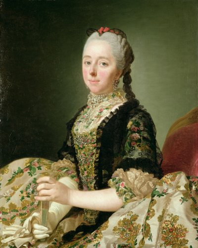 Isabella, Countess of Hertford, 1765 by Alexander Roslin