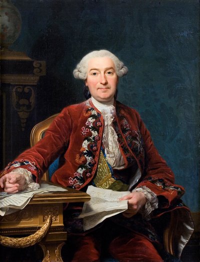 Ulrik Scheffer, 1716-1799, 1763 by Alexander Roslin