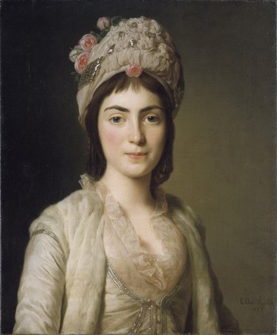 Zoie Ghika, Moldavian Princess by Alexander Roslin