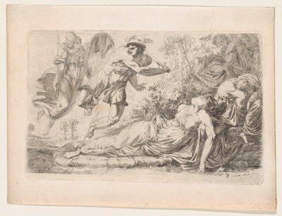 Perseus and the Sleeping Medusa by Alexander Runciman