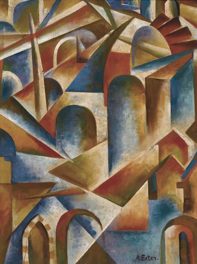 City by Alexandra Alexandrowna Exter