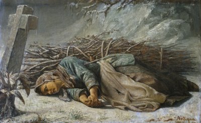 The Poor Woman by Alexandre Antigna