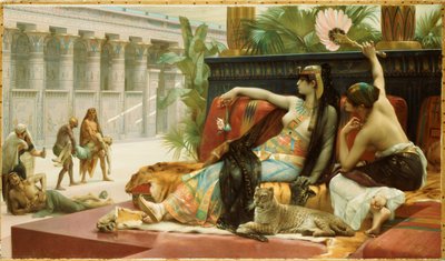 Cleopatra Testing Poison on Condemned Slaves by Alexandre Cabanel