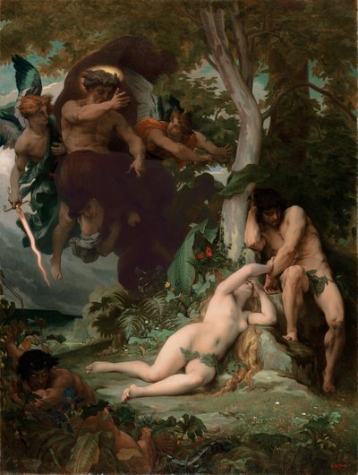 Paradise Lost by Alexandre Cabanel