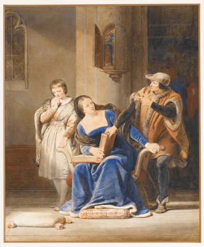Louis XI overseeing the Education of the Dauphin by Alexandre Evariste Fragonard