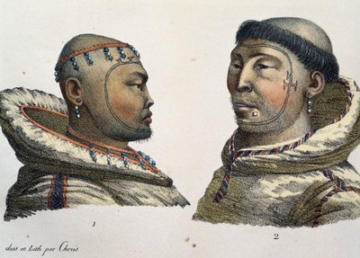 Inhabitants of St Lawrence Island by Nicolas Toussaint Charlet