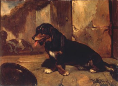 Basset Hound by Alexandre Gabriel Decamps