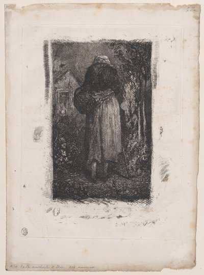 Old Beggar Woman, 1833-38 by Alexandre Gabriel Decamps