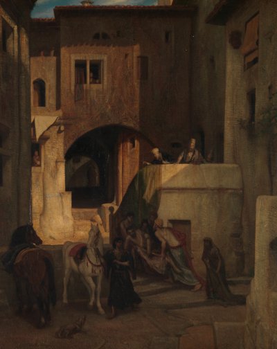 The Good Samaritan by Alexandre Gabriel Decamps