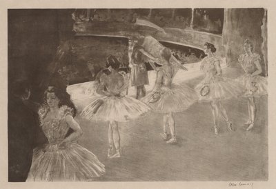 The Ballet by Alexandre Lunois