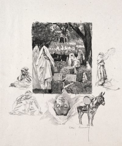 Moroccan Sketches by Alexandre Lunois