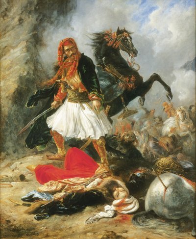 The Giaour by Alexandre Marie Colin
