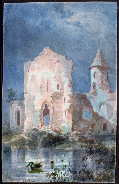 Landscape of Eygue, 1833 by Alexandre Pouchkine
