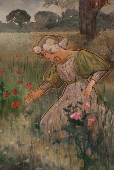 Allegory of the Summer by Alexandre de Riquer