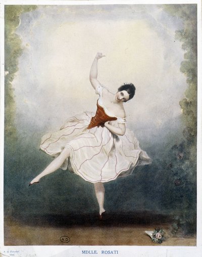 Classical Dance: Miss Rosati in 1848 by Alexandre de Valentini