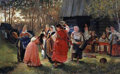 Girls Party, 1889 by Alexei Korsuchin