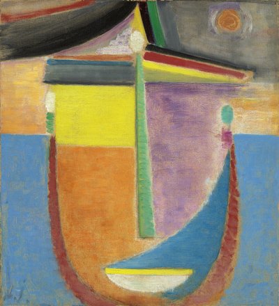 Abstract Head: Composition (1924) by Alexej von Jawlensky