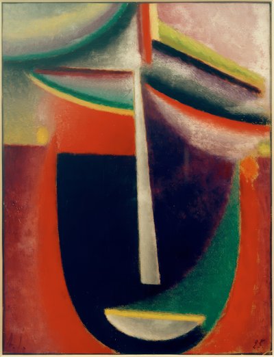Abstract Head: Mystery by Alexej von Jawlensky