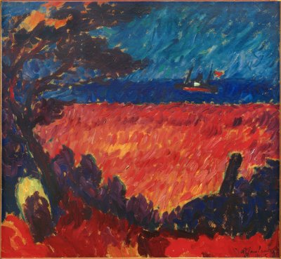 By the Baltic Sea by Alexej von Jawlensky