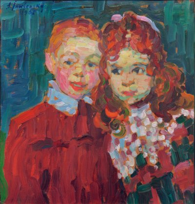 André and Katja by Alexej von Jawlensky