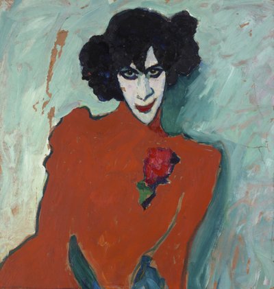 Portrait of the Dancer Alexander Sacharoff by Alexej von Jawlensky
