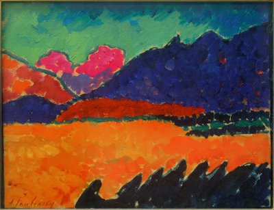 The Valley - Murnau by Alexej von Jawlensky