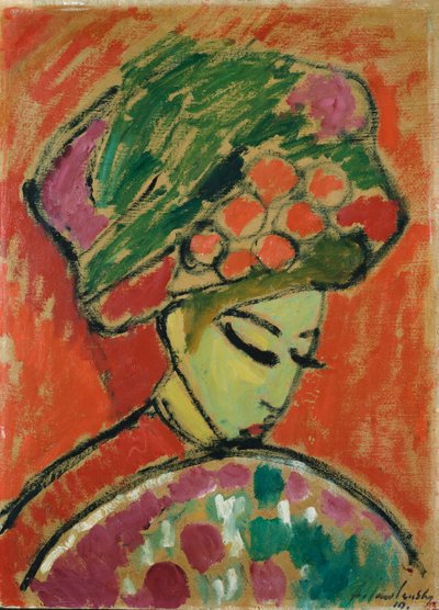 Girl in Turban by Alexej von Jawlensky