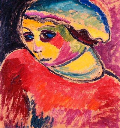 Green Bonnet by Alexej von Jawlensky