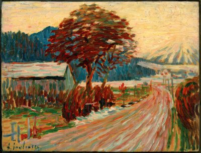 Country Road in Füssen by Alexej von Jawlensky