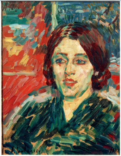 Madame Curie I by Alexej von Jawlensky