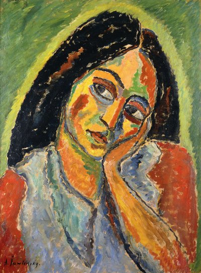 Natali, 1911-12 by Alexej von Jawlensky