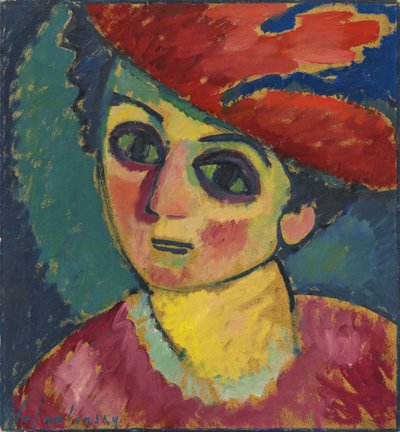 Red Hat by Alexej von Jawlensky