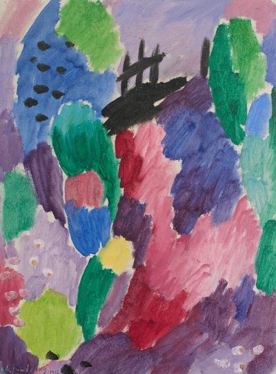 Red Path, St. Prex by Alexej von Jawlensky