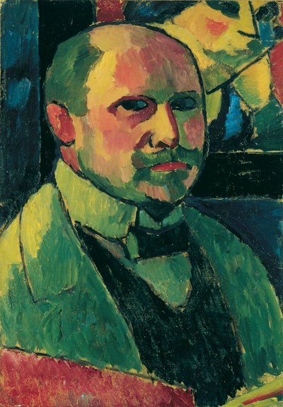Self-Portrait by Alexej von Jawlensky