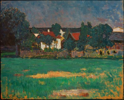 Wasserburg Landscape by Alexej von Jawlensky