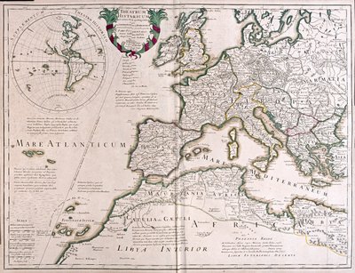 Europe and Africa by Alexis Hubert Jaillot