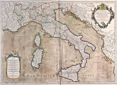 Italy by Alexis Hubert Jaillot