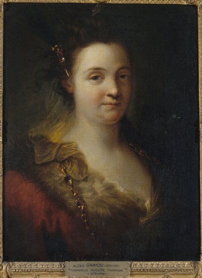 Mademoiselle Duclos, c.1700 by Alexis Grimoux