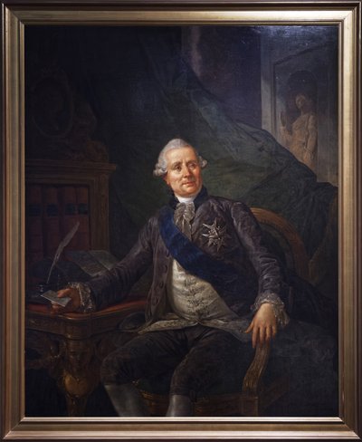 Charles Gravier of Vergennes by Alexis Joseph Mazerolle