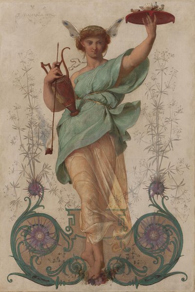 The Opium by Alexis Joseph Mazerolle