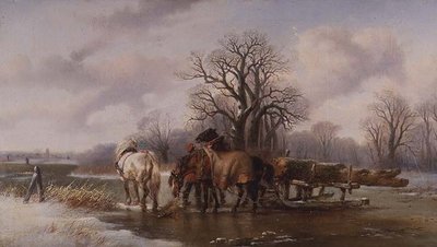 The Timber Sledge by Alexis de Leeuw