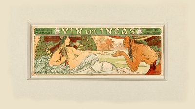Wine of the Incas, 1897 by Alfons Marie Mucha