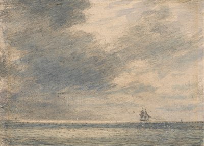 Evening at Sea by Alfred Abram Constable