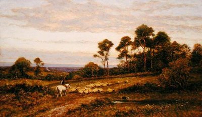 A Surrey Pasture by Alfred Augustus Glendening