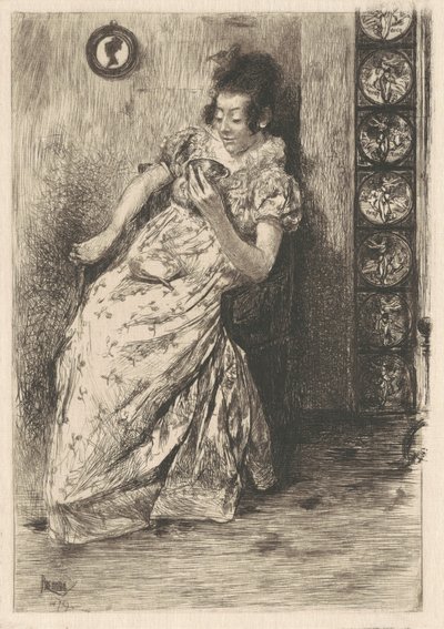 Divination in Tea Leaves by Alfred Brennan