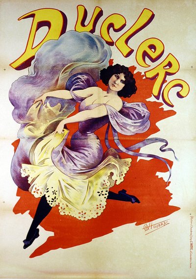 Duclerc Poster by Alfred Choubrac