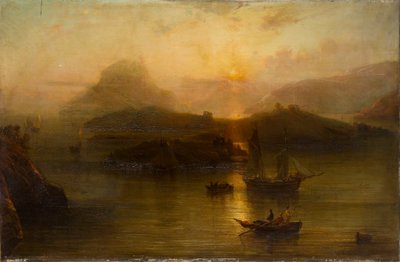 Wicklow Head and Blackrock Castle by Alfred Clint
