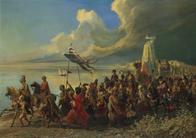 The Hajj by Alfred Dehodencq
