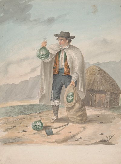 Tenerife-Man of Tacoronte by Alfred Diston