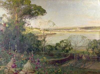 A Sunlit Haven by Alfred East